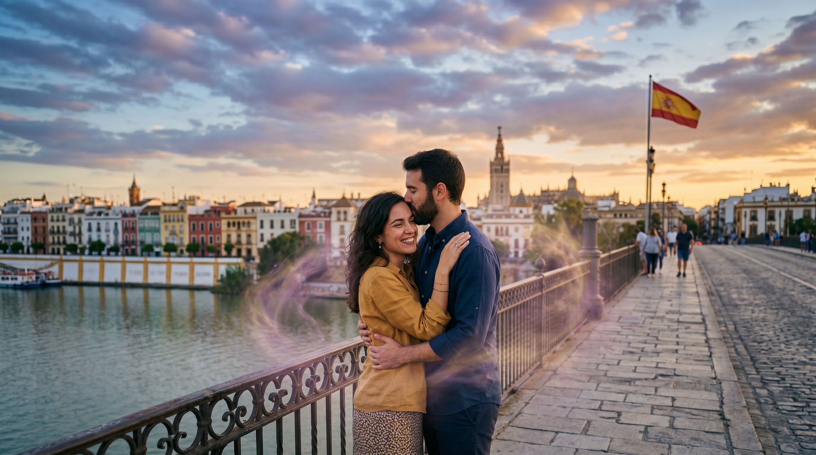 Pareja reunida gracias a rituales espirituales del Maestro Pablo — Embrujo de Amor